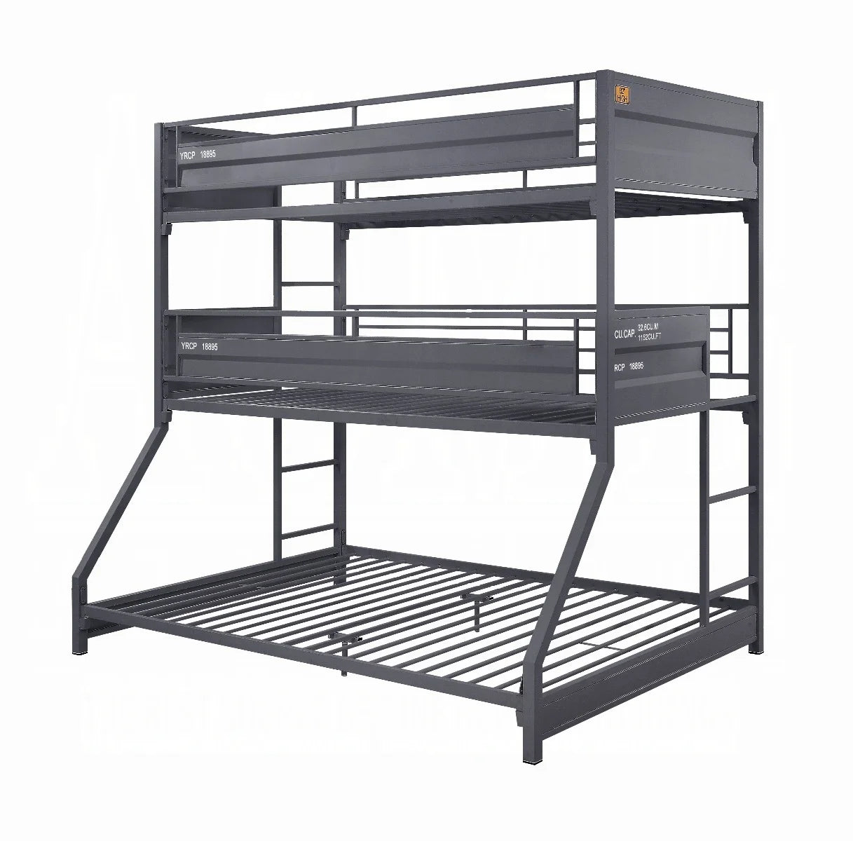 Brand New Cargo Twin/Twin/Full Bunk Bed
