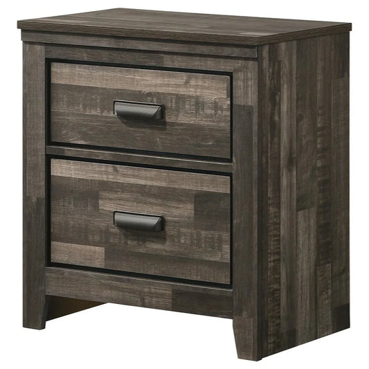 Brand New Brown Rustic Nightstand