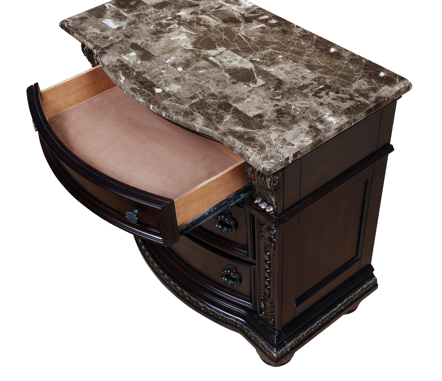 Brand New 4pc Cherry Bedroom Set (Queen or King)
