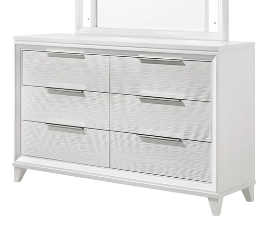 Brand New White Dresser (Optional LED Mirror)