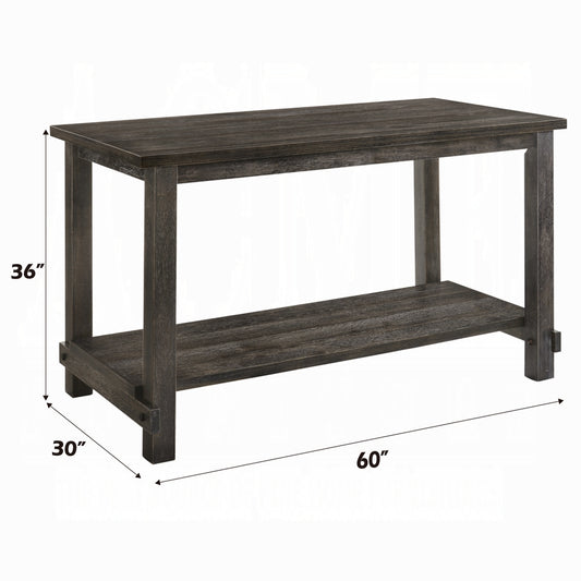 Brand New Weathered Gray 7pc Counter Height Dining Set