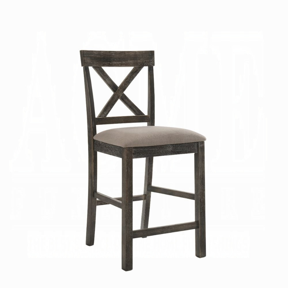 Brand New Weathered Gray 7pc Counter Height Dining Set