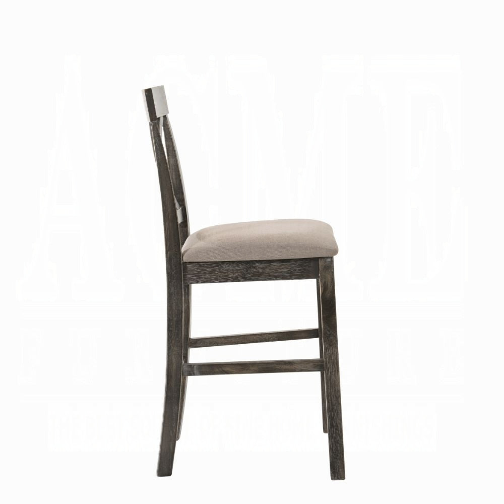 Brand New Weathered Gray 7pc Counter Height Dining Set