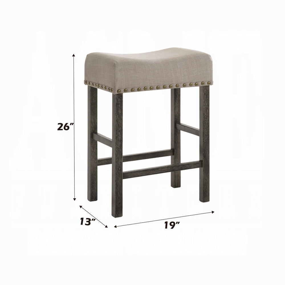 Brand New Weathered Gray 7pc Counter Height Dining Set