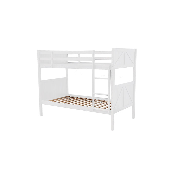 Brand New Twin/Twin Wood Bunkbed (3 Colors)