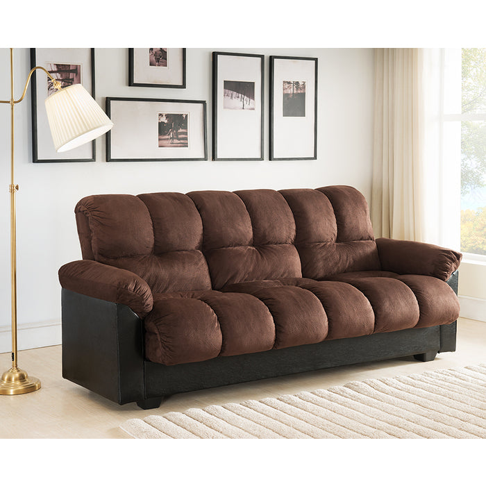 Brand New Adjustable Sofa Bed With Storage (Brown or Beige)