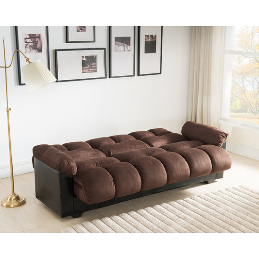 Brand New Adjustable Sofa Bed With Storage (Brown or Beige)
