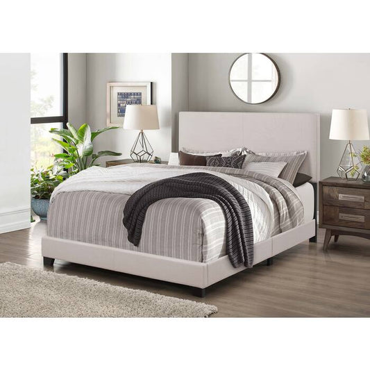 Brand New KHAKI Linen Bed Frame (3 Sizes)