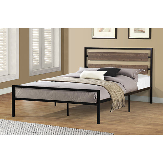 Brand New Wood/Metal Platform Bed (Queen or Full)