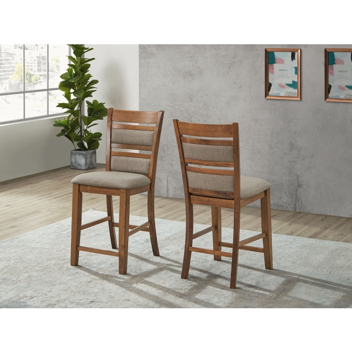Brand New 6pc Counter Height Dining Set w/Butterfly Leaf (2 Colors)