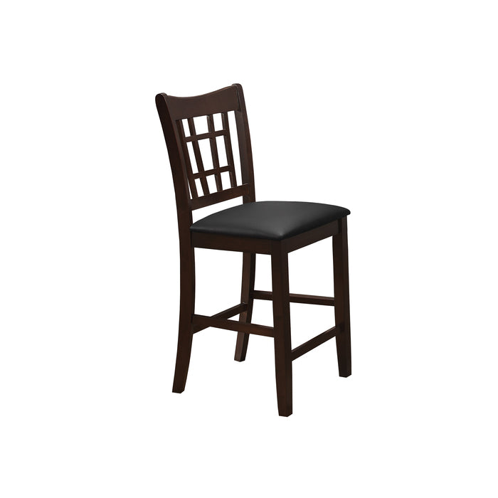 Brand New Espresso Counter Height 5pc Dining Set.