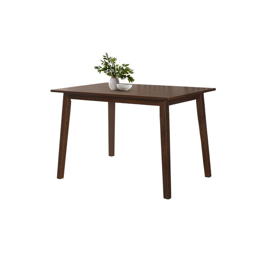 Brand New 5PC Walnut Wooden Dining Table Set