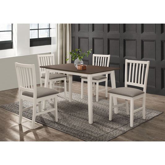 Brand New 2-Tone 5pc Dining Set