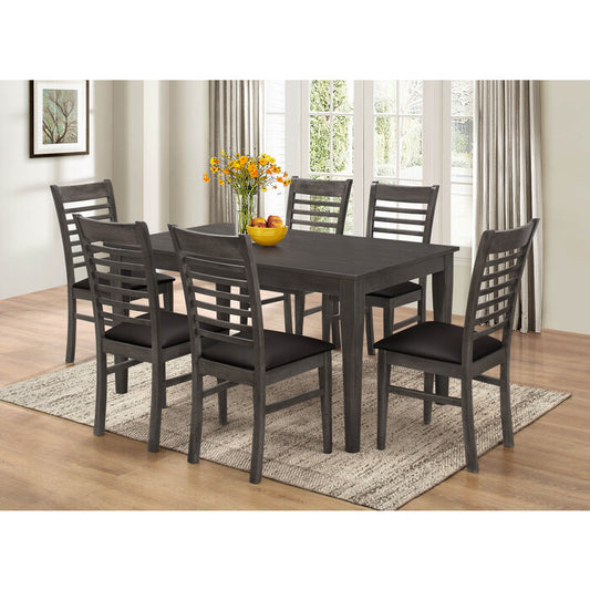 Brand New Grey 7pc Dining Set