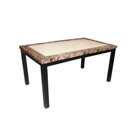 Brand New 7pc Faux Marble Dining Set (Table, 6-Chairs)