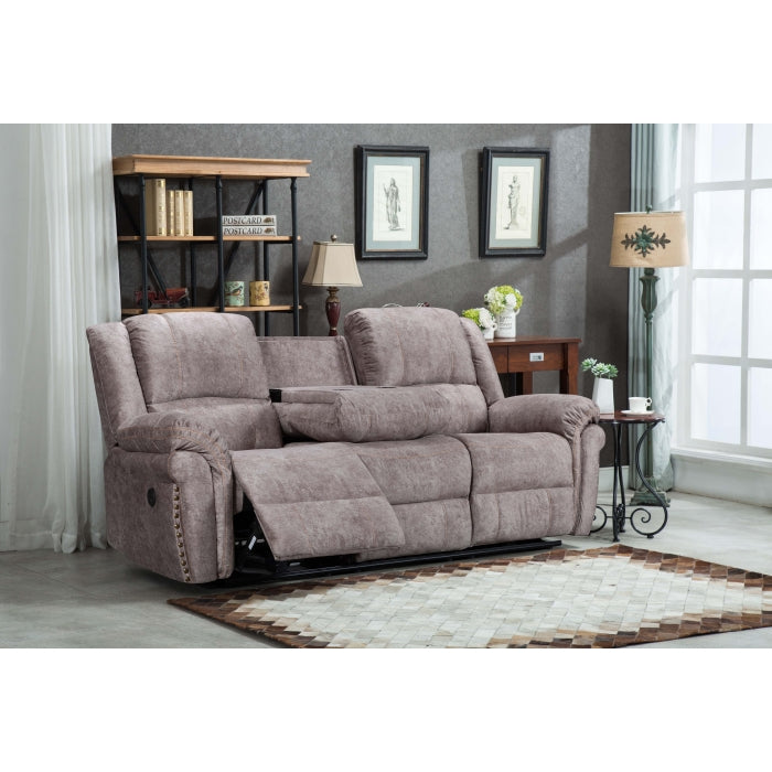 Brand New 3pc Power Reclining Sofa Set w/USB (2 Colors)
