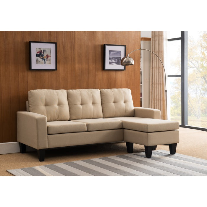 Brand New Small Sofa With Reversible Chaise (4 Colors)