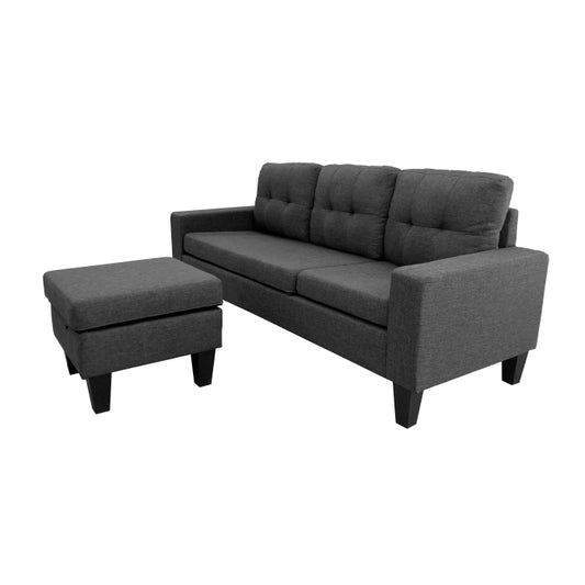 Brand New Small Sofa With Reversible Chaise (4 Colors)