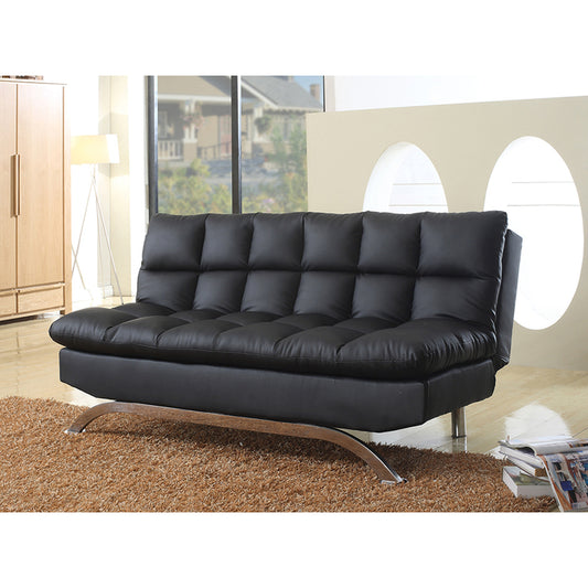 Brand New Faux Leather Adjustable Sofa (Black or Brown)