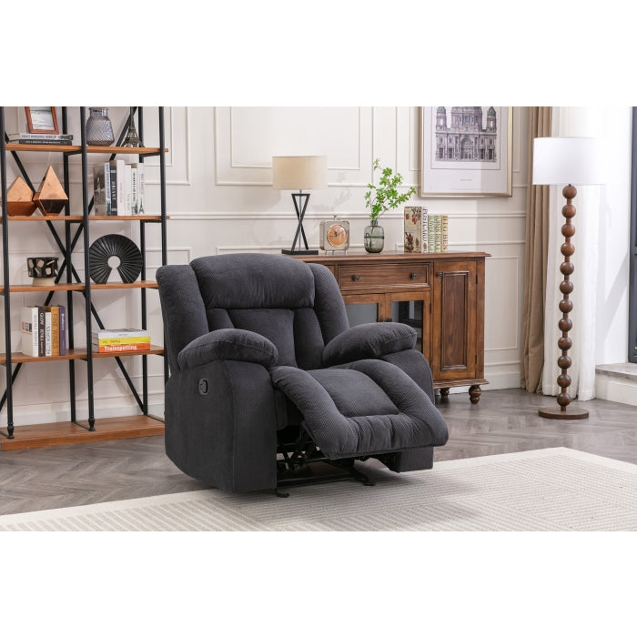 Brand New Manual Fabric Rocking Recliner (3 Colors)