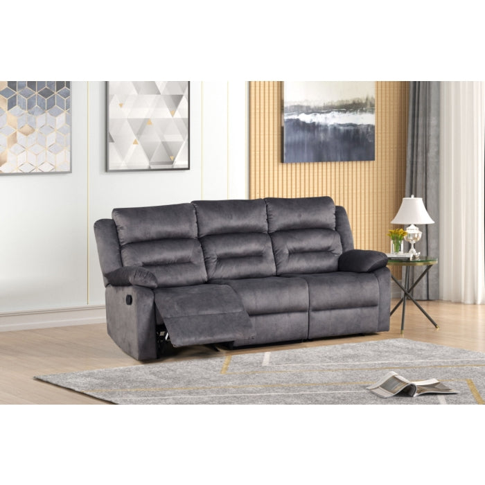 Brand New 3pc Fabric Reclining Sofa Set (3 Colors) Power or Manual