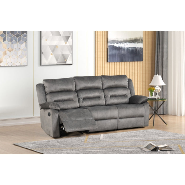 Brand New Fabric Manual Reclining Sofa (3 Colors)