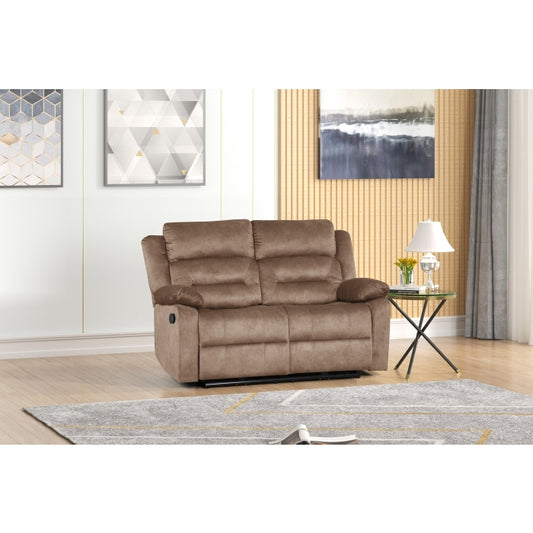 Brand New Fabric Manual Loveseat (3 Colors)