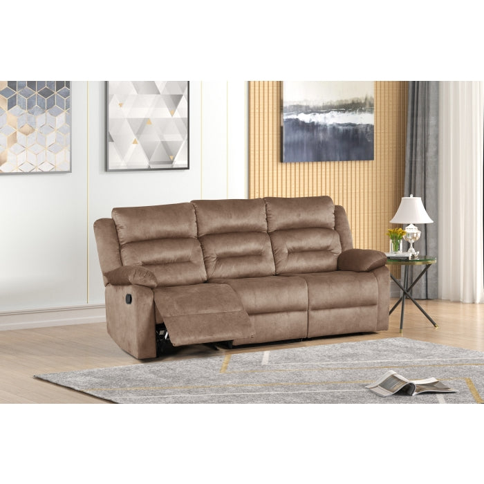 Brand New Fabric Manual Reclining Sofa (3 Colors)