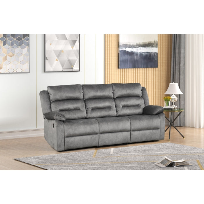 Brand New Fabric Power Reclining Sofa (3 Colors)