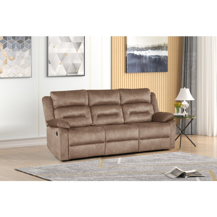 Brand New Fabric Power Reclining Sofa (3 Colors)