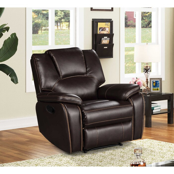 Brand New Breathable Leather Manual Recliners (3 Colors)