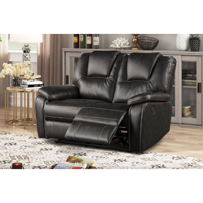 Brand New Power Recliner Breathable Air Leather Loveseat (3 Colors)
