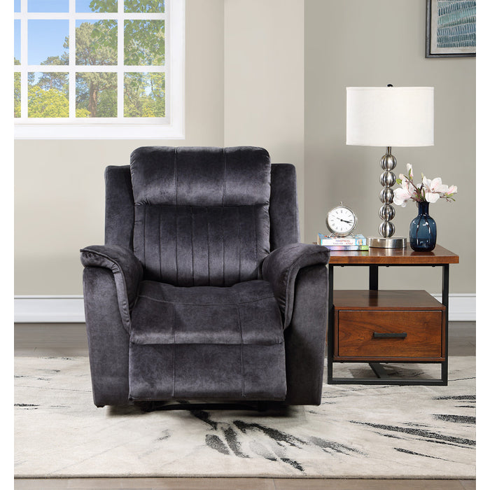 Brand New Fabric Manual Recliner (Blue Grey or Dark Grey)