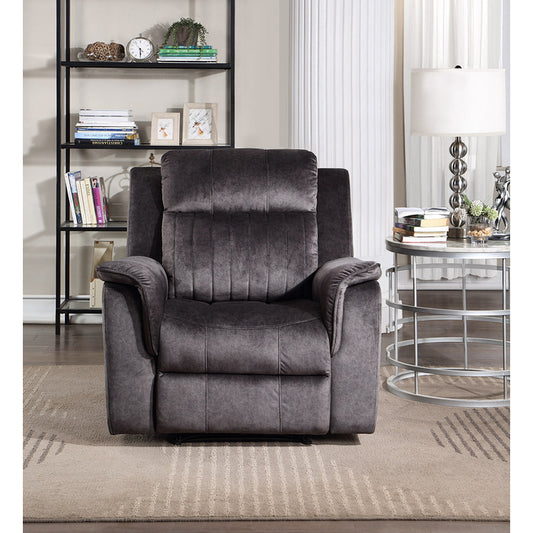 Brand New Fabric Manual Recliner (Blue Grey or Dark Grey)
