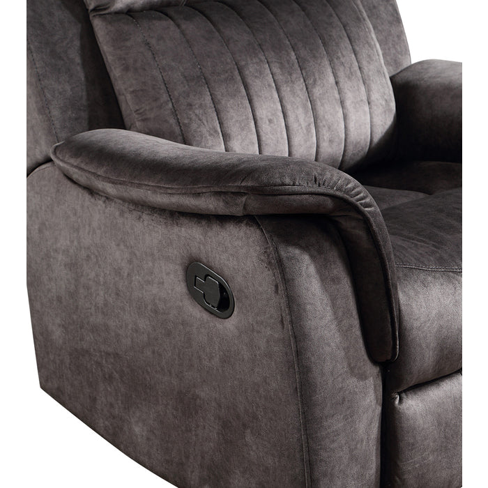 Brand New Fabric Manual Recliner (Blue Grey or Dark Grey)