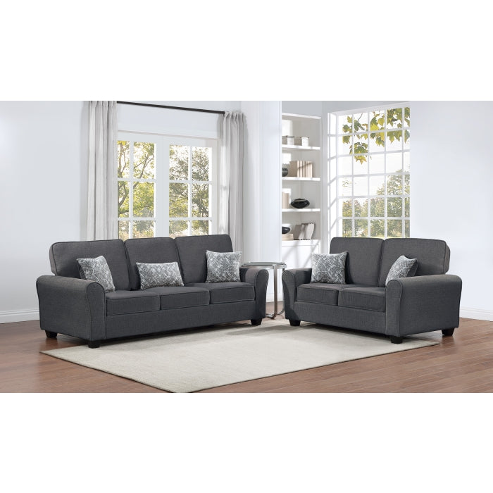 Brand New 2pc Fabric Sofa Set (3 Colors)