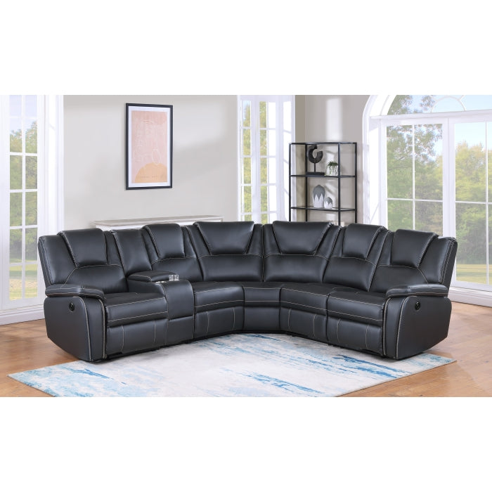 Brand New 6pc Reclining Sectional (3 Colors) Power or Manual