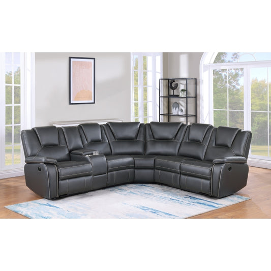 Brand New 6pc Reclining Sectional (3 Colors) Power or Manual
