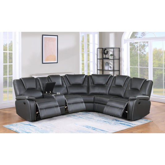 Brand New 6pc Reclining Sectional (3 Colors) Power or Manual