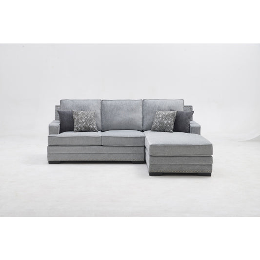Brand New Light Grey Sectional Sofa (Left or Right Facing Chaise)