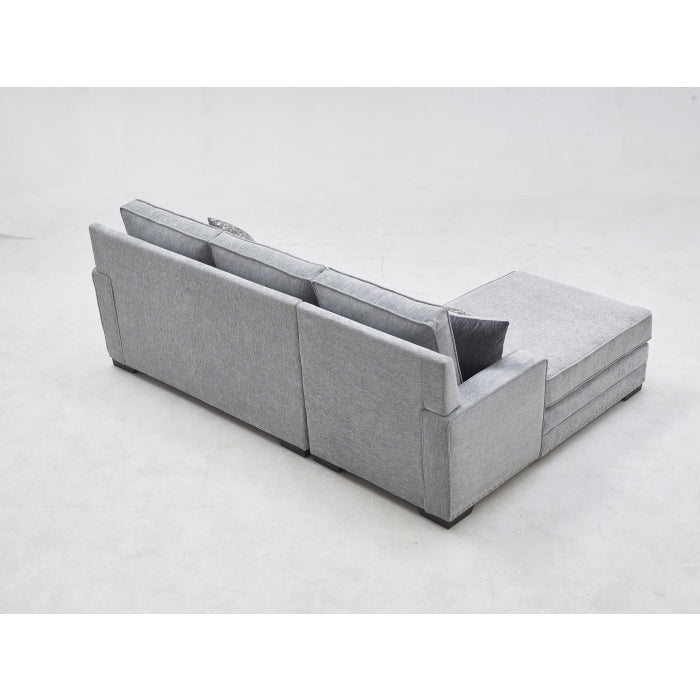 Brand New Light Grey Sectional Sofa (Left or Right Facing Chaise)