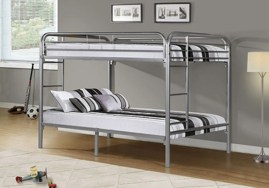 Brand New Silver Full/Full Metal Bunkbed