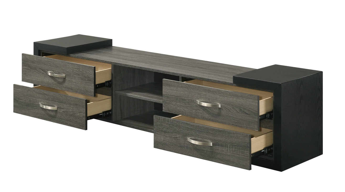 Brand New Black/Grey TV Stand