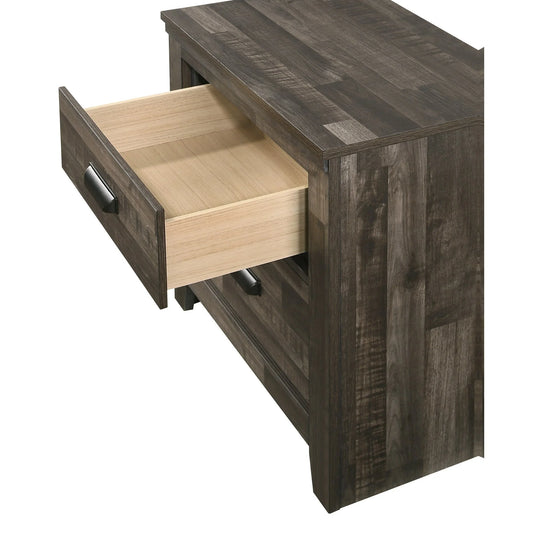 Brand New Brown Rustic Nightstand