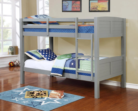 Brand New Twin/Twin Wood Bunkbed (3 Colors)