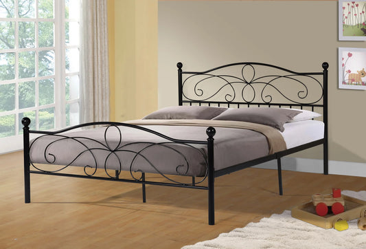 Brand New Metal Platform Bed (Black or White)