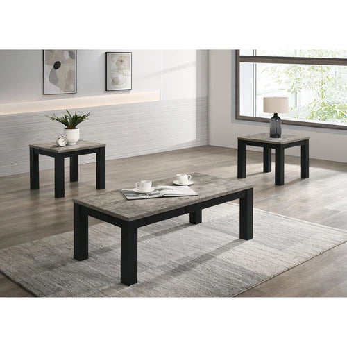 Brand New 3pc Coffee & End Table Set (3 Colors)