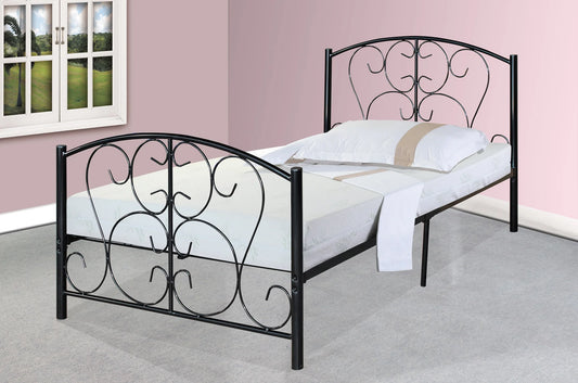 Brand New Black Twin Metal Bed