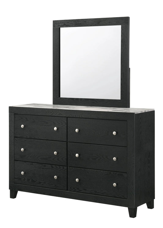 Brand New Black Dresser (Optional Mirror)