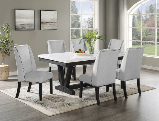 Brand New Faux Marble Dining Set (2 options)